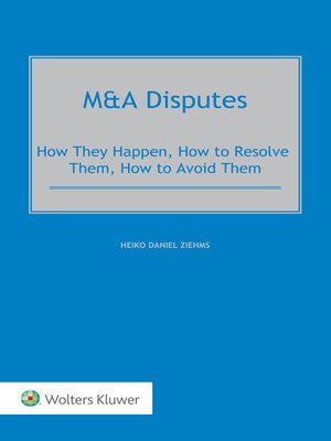 cover image of M&A Disputes